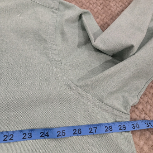 Polo Ralph Lauren Mens Button Down Long Sleeve Shirt Sze 2XB Mint Green Big Tall - Picture 5 of 11